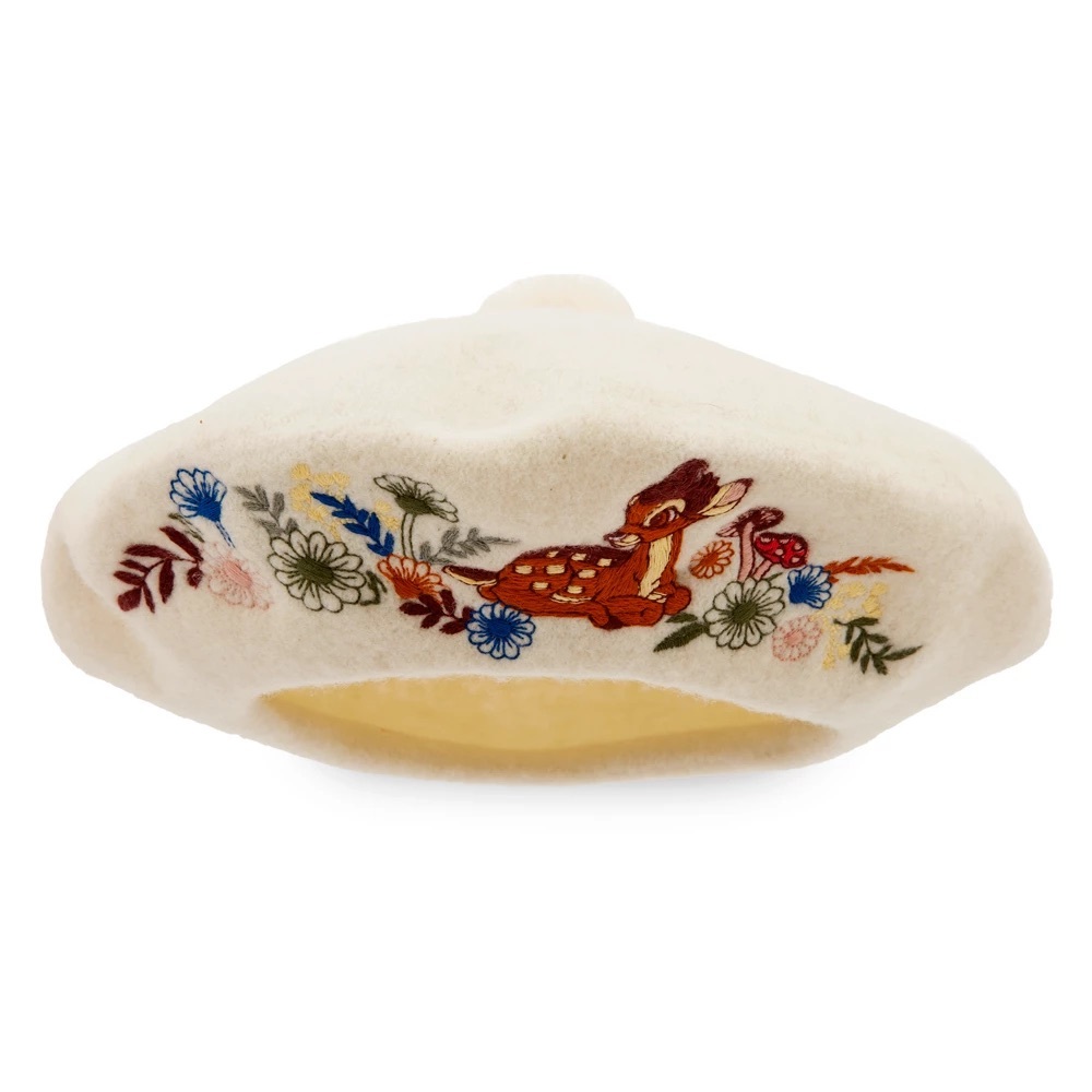New! So beautiful Disney Store Bambi Comfy and Cozy Beret For Adults!